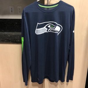 NEW Nike NFL Seattle Seahawks Men’s L long sleeve